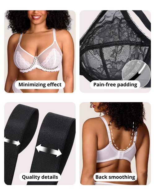 Clarae - Breast Minimizer Bra